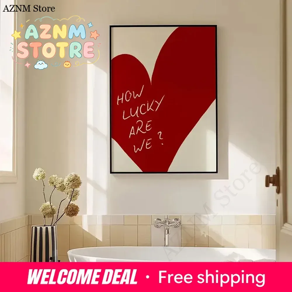 Home Decor How To - Pôster em Tela Moderno com Coração