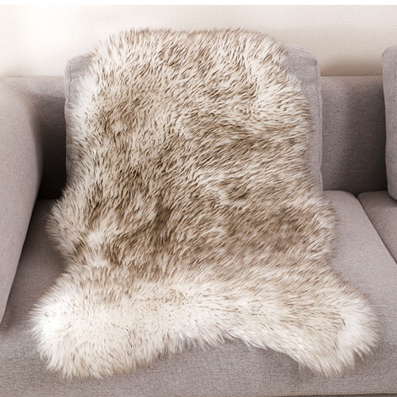 Cowhide Rug Faux - Pele macia artificial pele de carneiro
