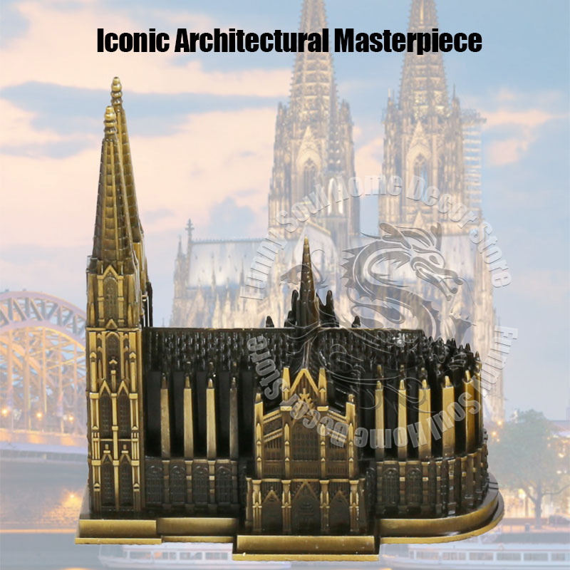 Germany Home Decor - Catedral de colônia de metal alemanha