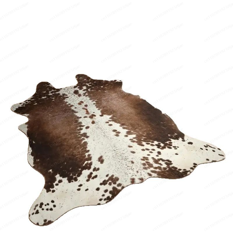 Cowhide Rug Faux - Tapete de Couro Sintético Lavável e