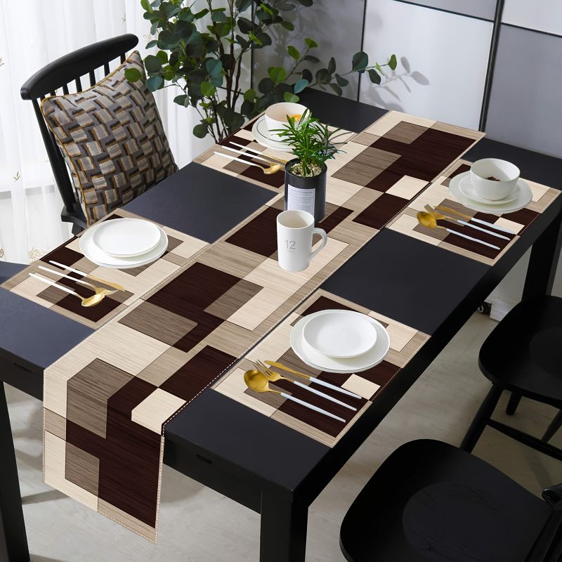 Linen Table Runner - Conjunto de Toalhas de Mesa e