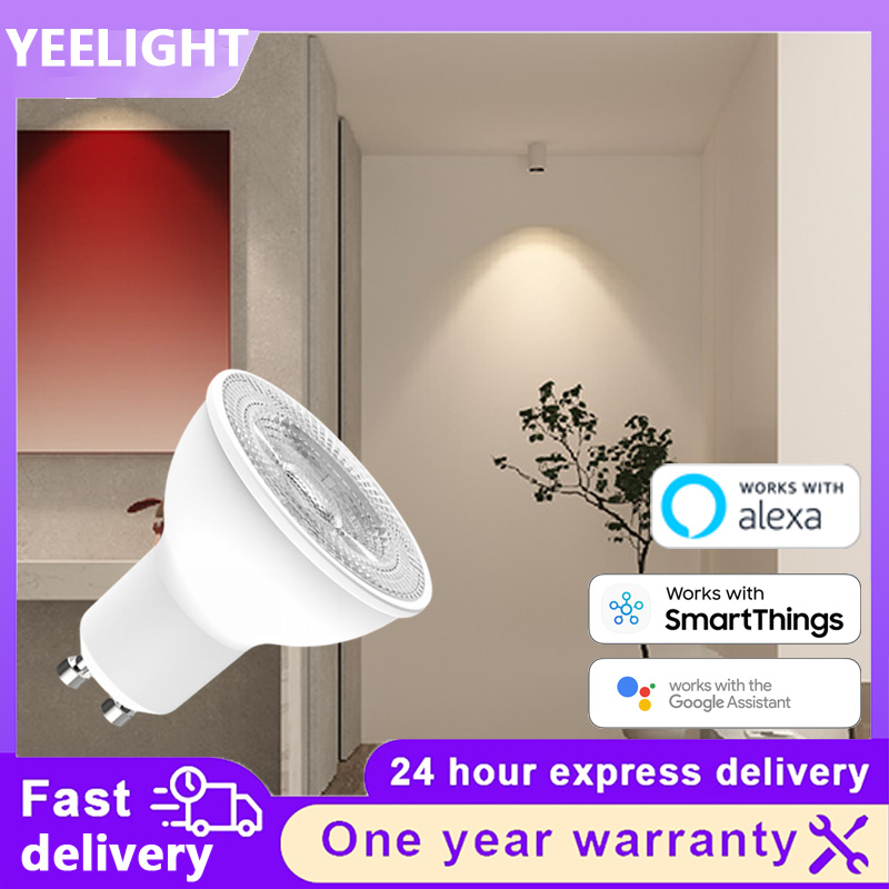 Yeelight Light Smart Bulb - Lâmpada LED Inteligente WiFi Yeelight GU10