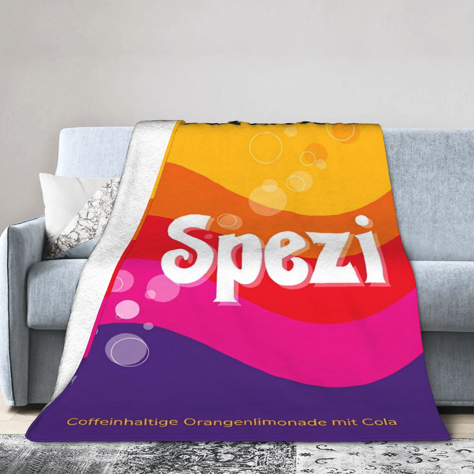 Germany Home Decor - Paulaner Spezi cobertores alemanha refrigerante bebida