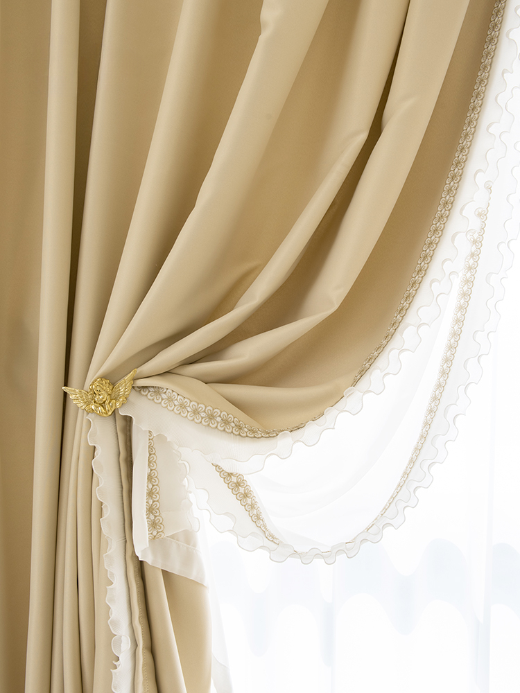 Home Decor Ig - Francês Luxo Sala Cortinas, Cortina de