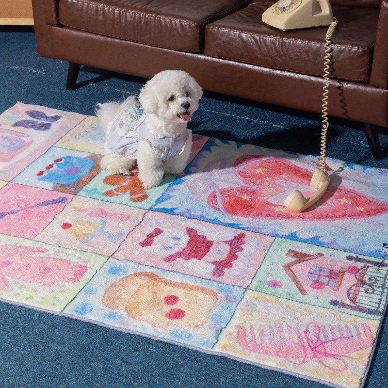 Home Decor Ig - Rosa bonito menina quarto tapete dos