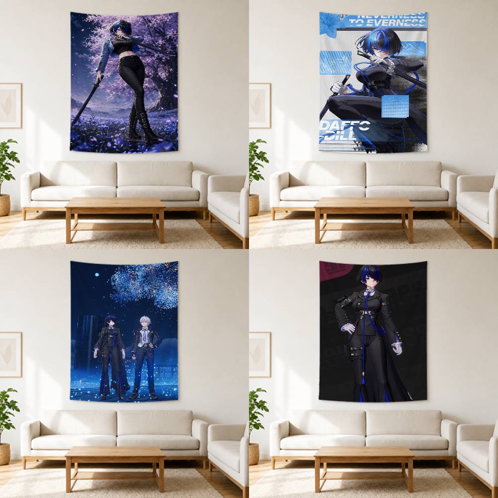Home Decor Nte - Bandeira de parede com personagem NTE