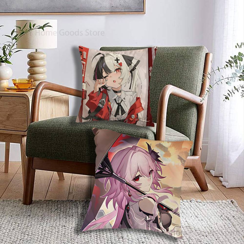 Home Decor Nte - Capa de almofada quadrada com estampa