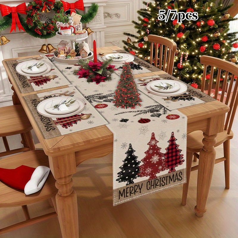 Conjunto de Caminhos de Mesa e - Linen Table Runner avaliação e preço