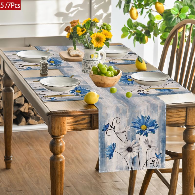 Conjunto de Tapetes de Mesa VI - Linen Table Runner avaliação e preço