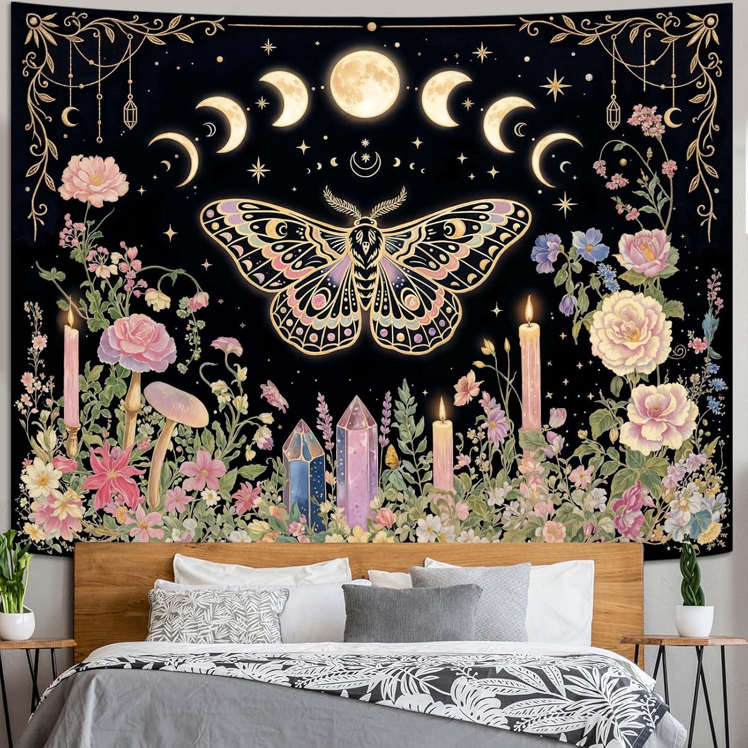 Tapeçaria de Parede Borboleta  - Aesthetic Tapestry avaliação e preço