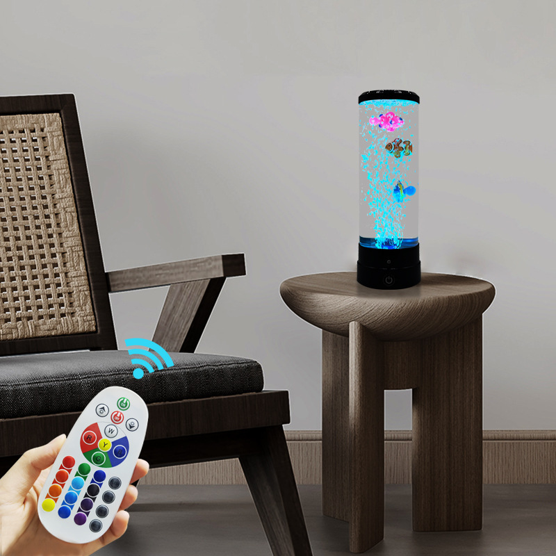 Peixe de Bolhas LED Multicolor - Home Decor Inspo avaliação e preço