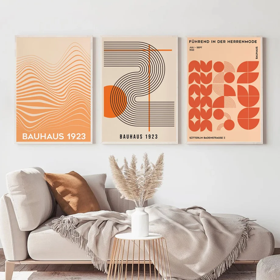 Arte de parede em tela Bauhaus - Home Decor Expo avaliação e preço
