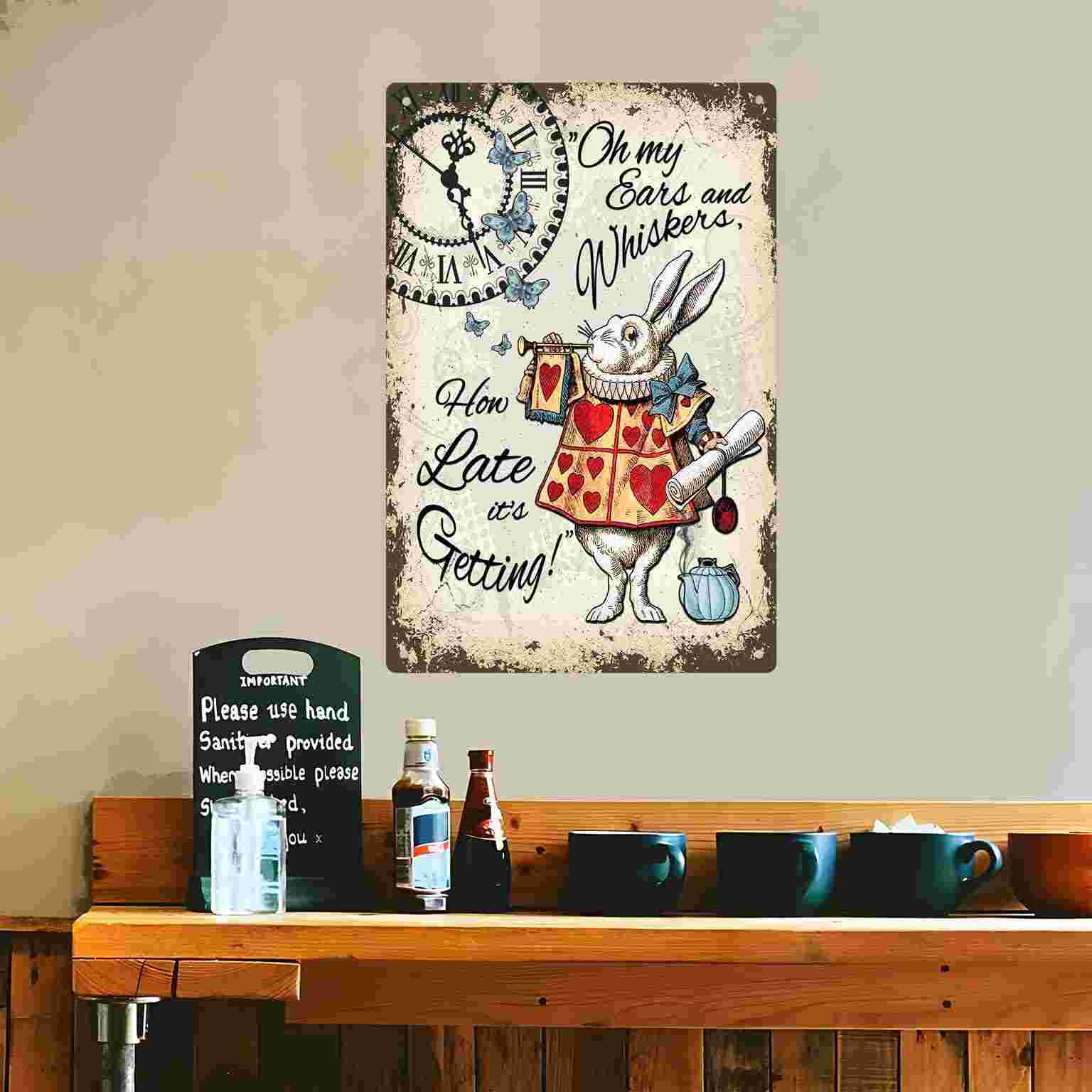 Placa de Metal Decorativa 2D P - Home Decor How To avaliação e preço