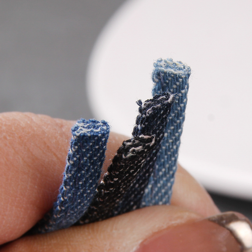 5 metros 5mm denim cinta falt  - Home Decor Solution avaliação e preço