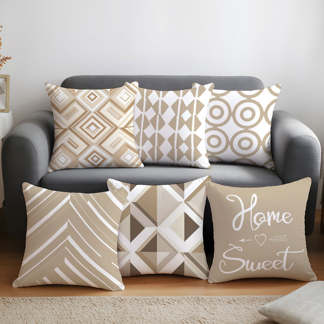 Capa de almofada com ilustraçã - Home Decor Vector avaliação e preço
