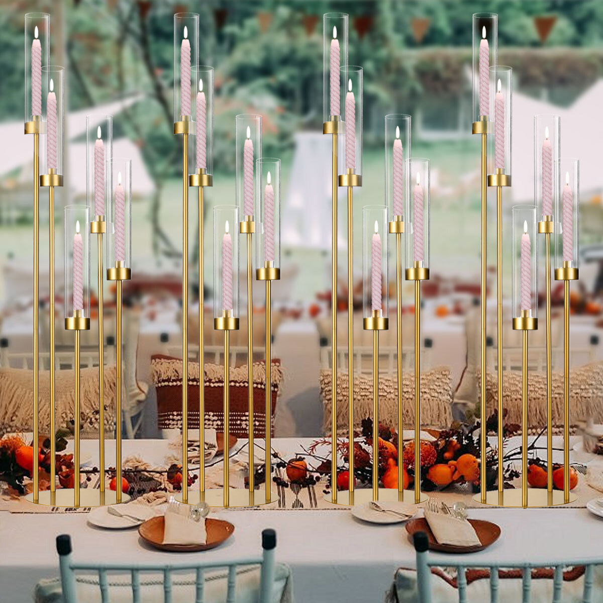 10 Peças Candelabro de Chão Do - Flooring Home Decor avaliação e preço