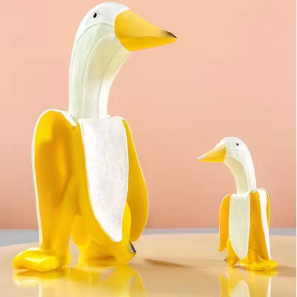 Decoração de Pato Banana - Olh - Home Decor Express avaliação e preço