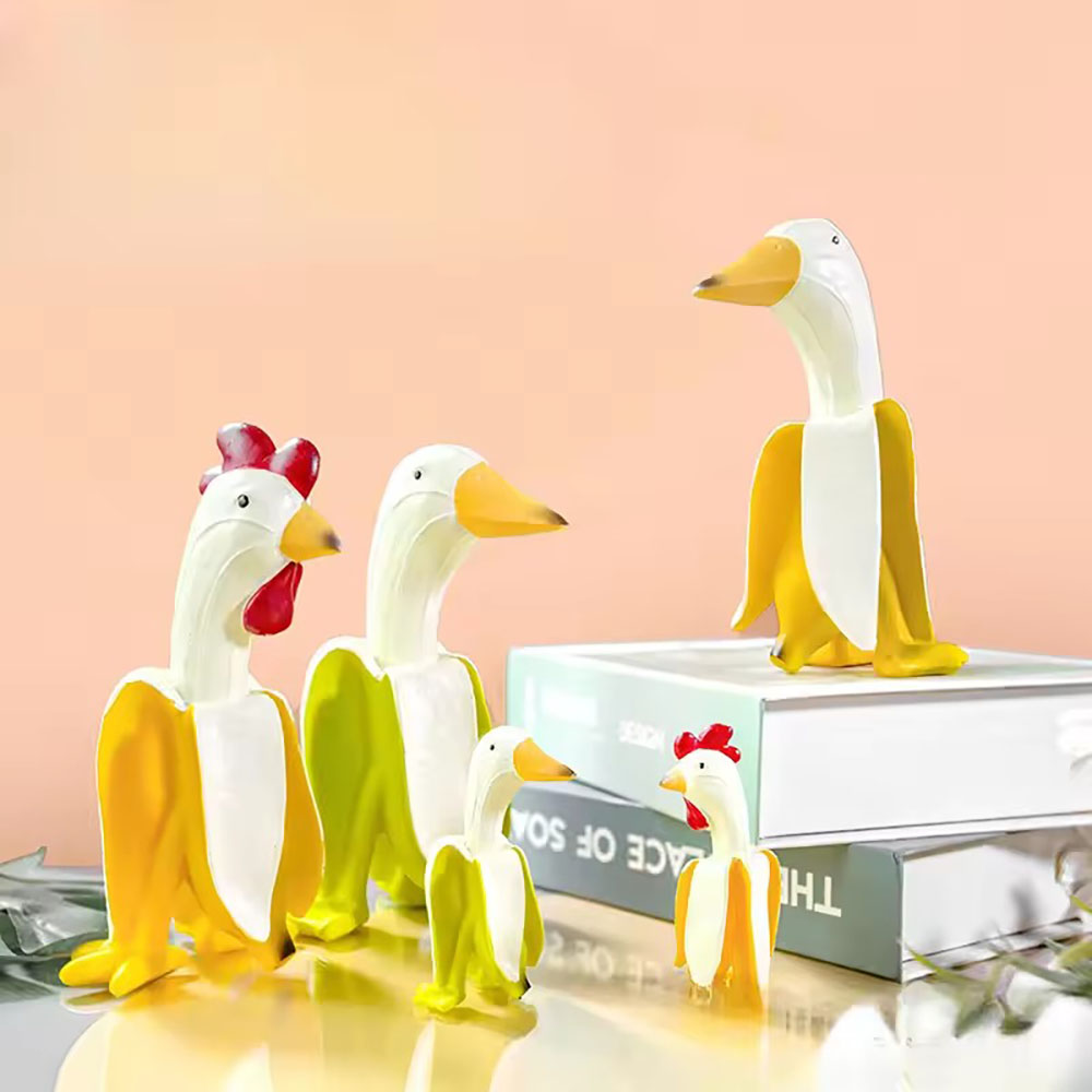 Decoração de Pato Banana - Olh - Home Decor Express avaliação e preço