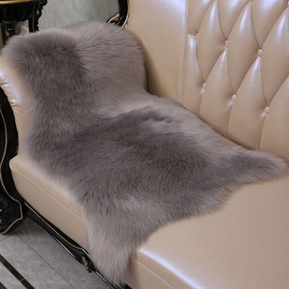Imitação de lã antiderrapante  - Cowhide Rug Faux avaliação e preço