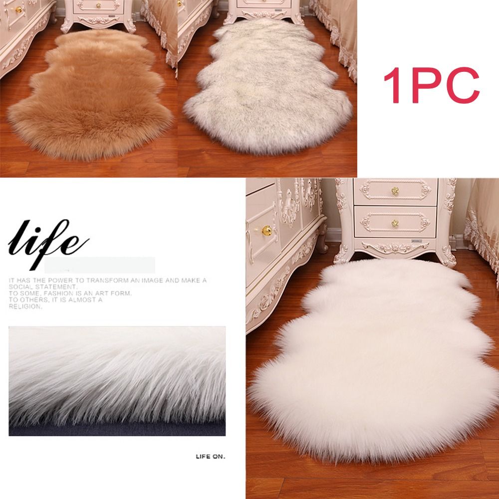 Imitação de lã antiderrapante  - Cowhide Rug Faux avaliação e preço