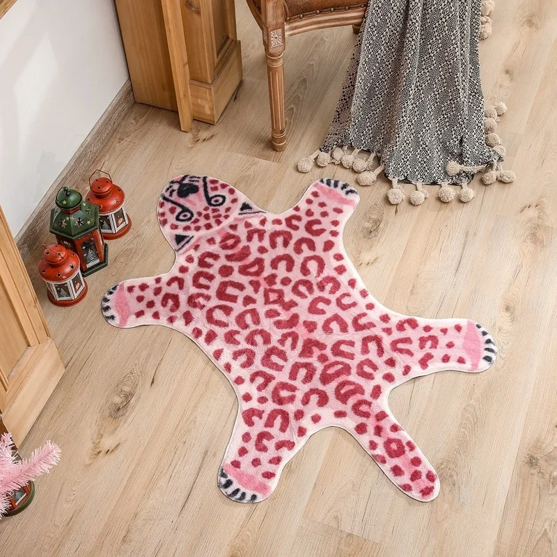 Tapete Irregular com Estampa d - Cowhide Rug Faux avaliação e preço