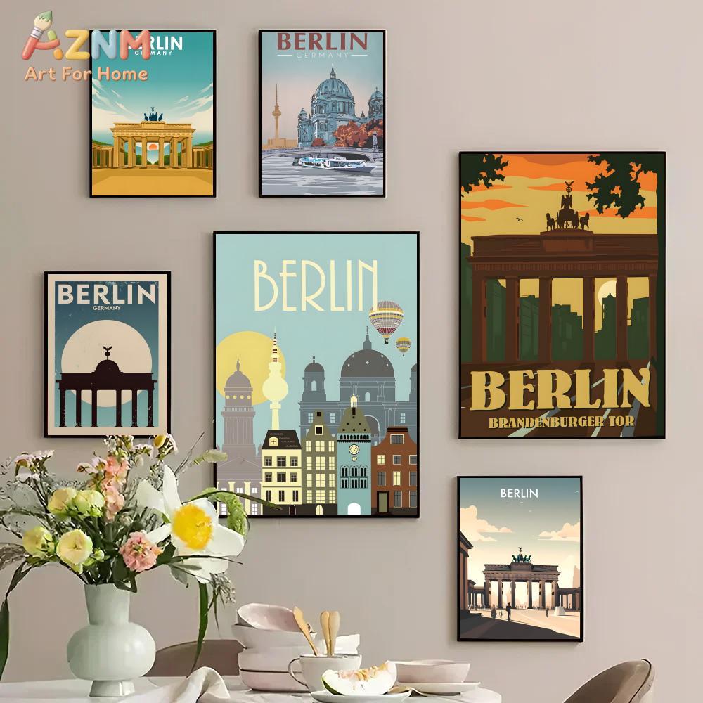 AZNM Berlin Alemanha Arte de p - Germany Home Decor avaliação e preço