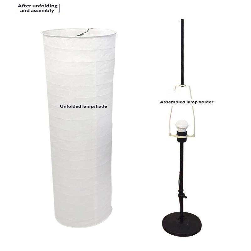 Abajur de papel de arroz com 9 - Flooring Home Decor avaliação e preço