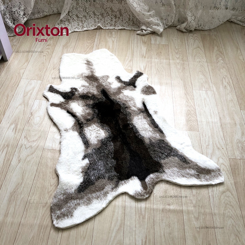 Tapete Antiderrapante de Couro - Cowhide Rug Faux avaliação e preço