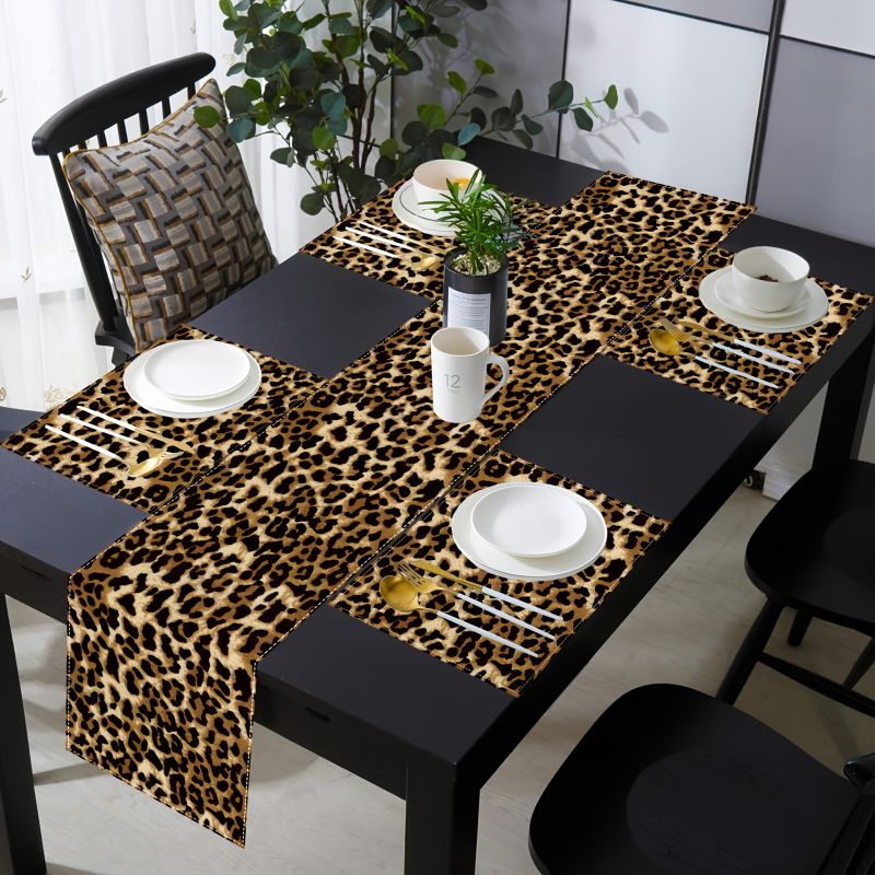 VIKAMA Jogo de Toalhas de Mesa - Linen Table Runner avaliação e preço