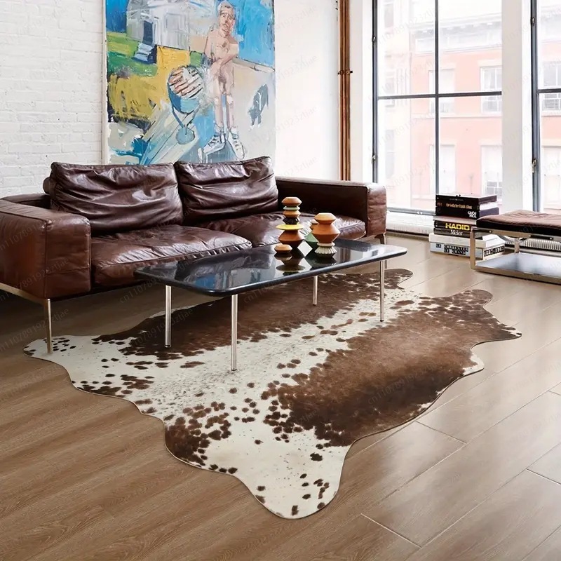 Tapete de Couro Sintético Lavá - Cowhide Rug Faux avaliação e preço
