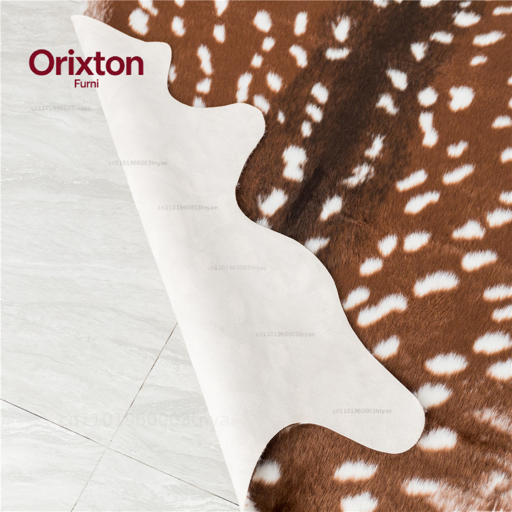 Tapetes de Veludo com Estampa  - Cowhide Rug Faux avaliação e preço