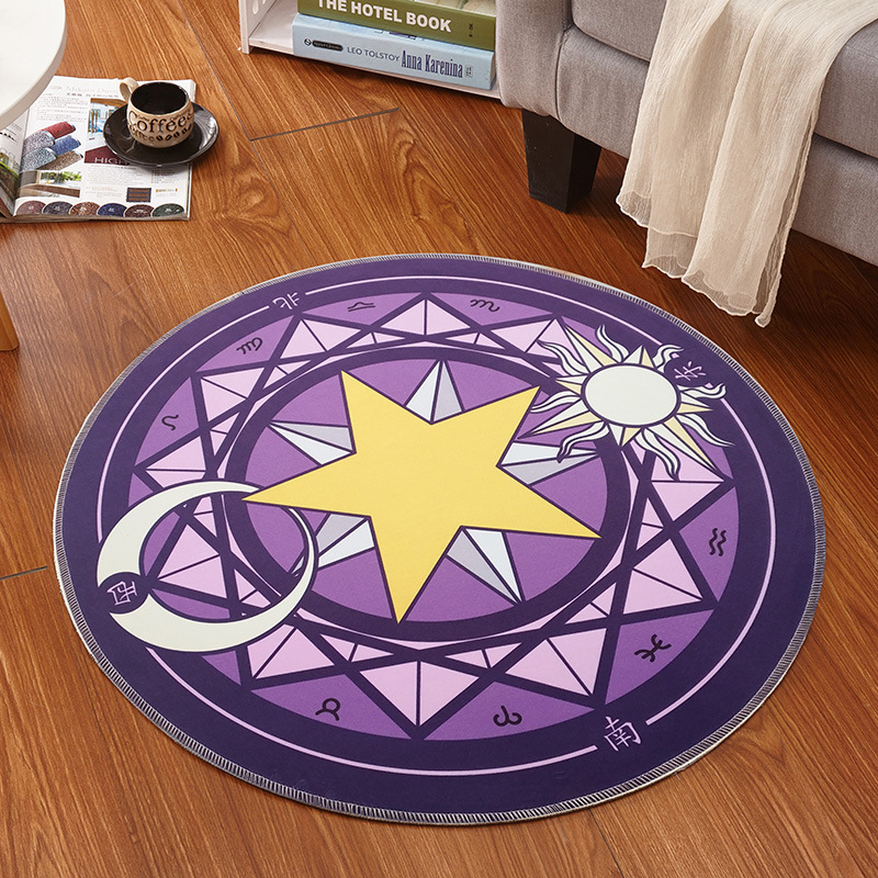 Tapete redondo de 60x60cm, ani - Flooring Home Decor avaliação e preço