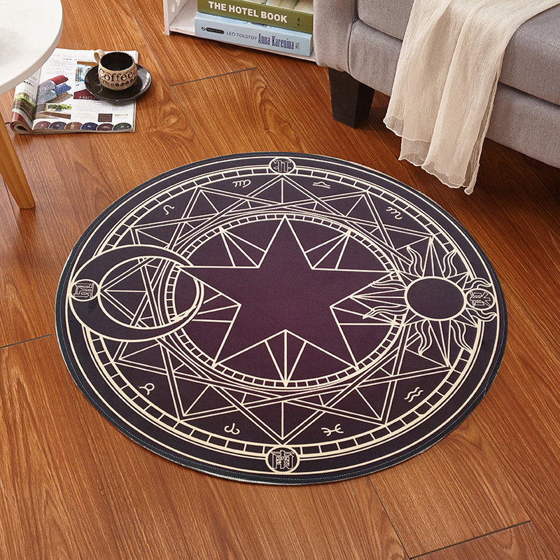 Tapete redondo de 60x60cm, ani - Flooring Home Decor avaliação e preço