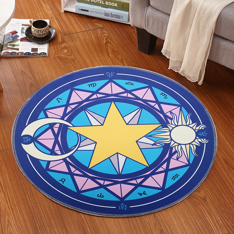 Tapete redondo de 60x60cm, ani - Flooring Home Decor avaliação e preço