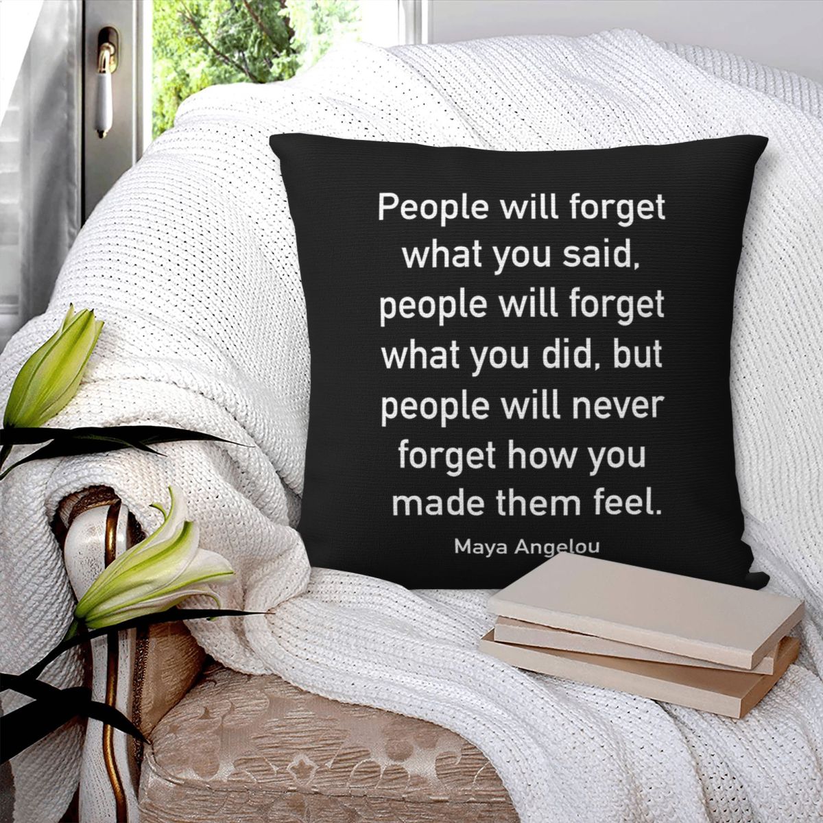 Maya Angelou How You Made Them - Home Decor How To avaliação e preço