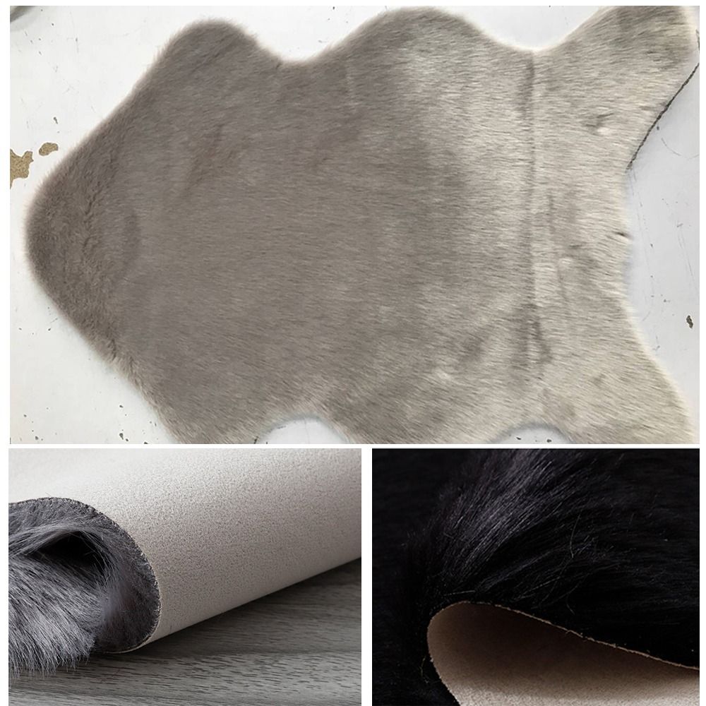Macio carneiro quarto tapete,  - Cowhide Rug Faux avaliação e preço