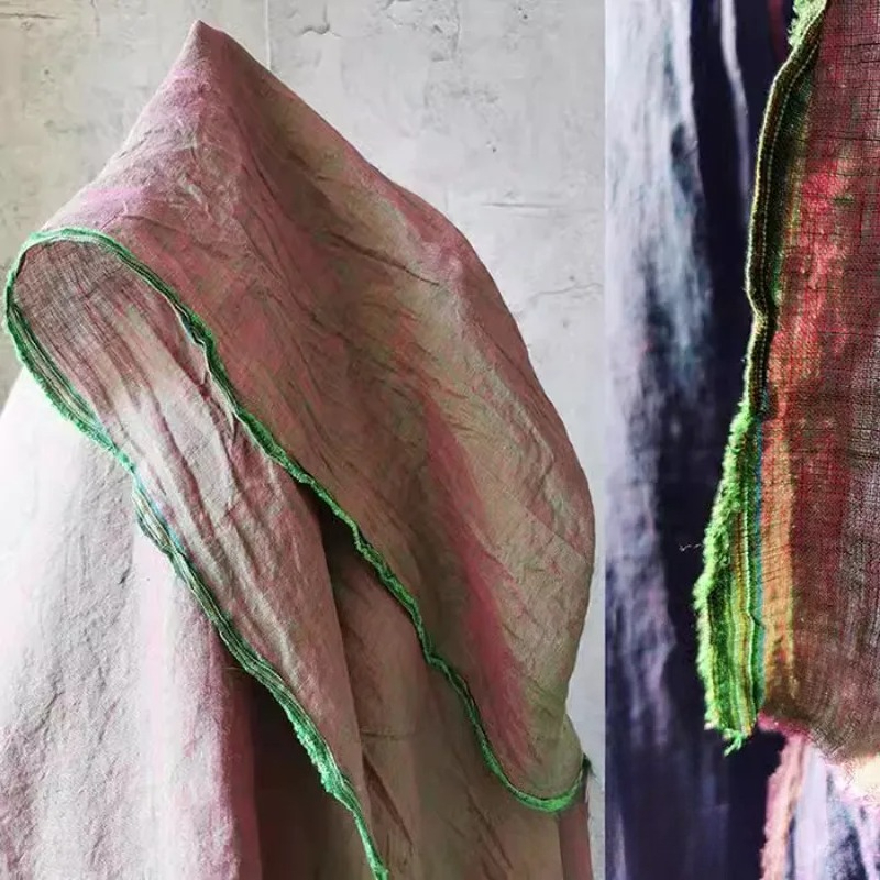Tecido de linho tingido de fio - Linen Table Runner avaliação e preço