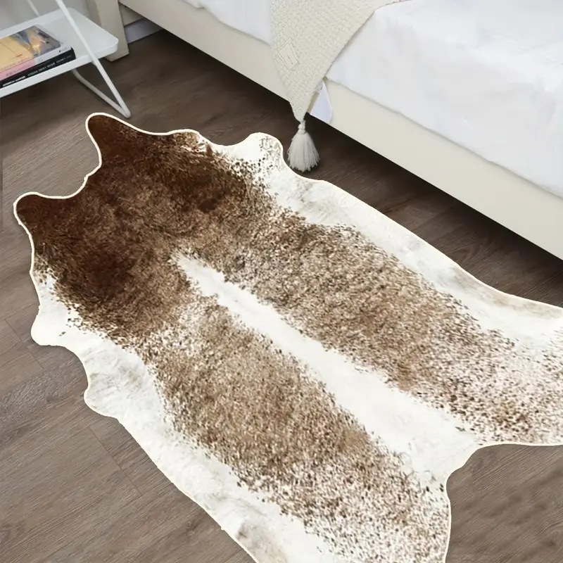 Estilo americano pele sintétic - Cowhide Rug Faux avaliação e preço
