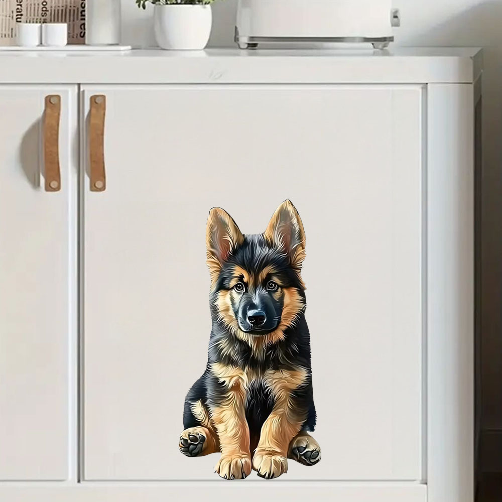 Grande adesivo de cão pastor a - Germany Home Decor avaliação e preço