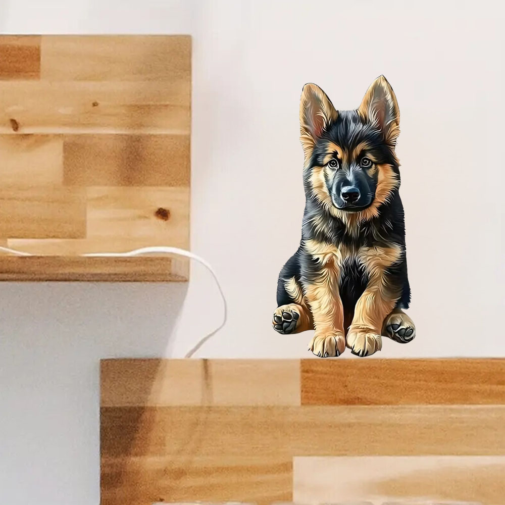 Grande adesivo de cão pastor a - Germany Home Decor avaliação e preço