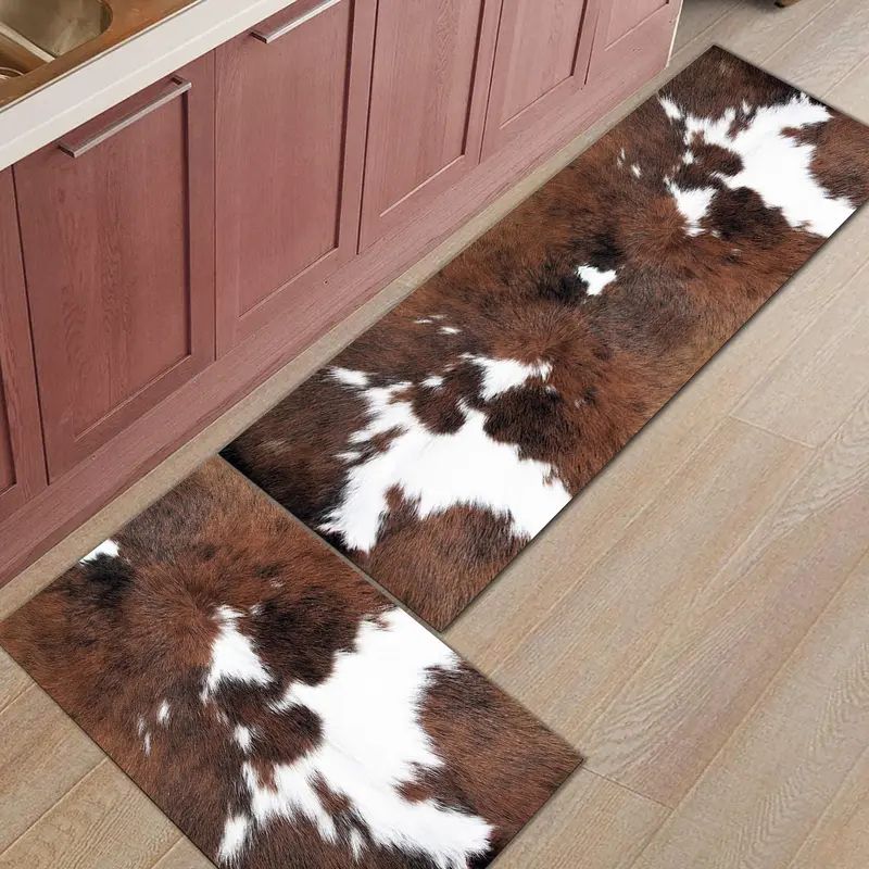 VIKAMA 1/2 Peças Tapete de Coz - Cowhide Rug Faux avaliação e preço