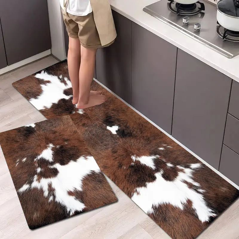 VIKAMA 1/2 Peças Tapete de Coz - Cowhide Rug Faux avaliação e preço