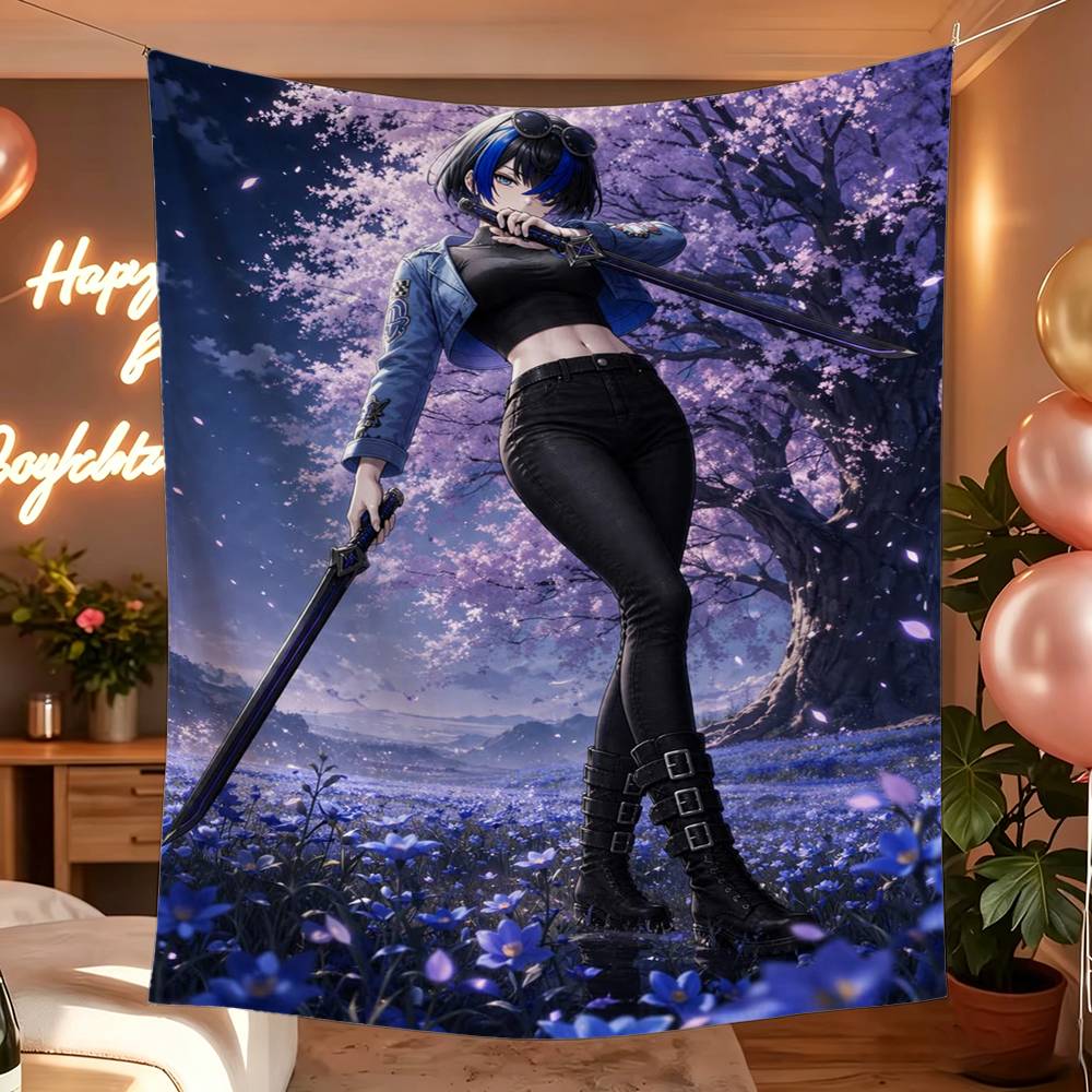 Bandeira de parede com persona - Home Decor Nte avaliação e preço