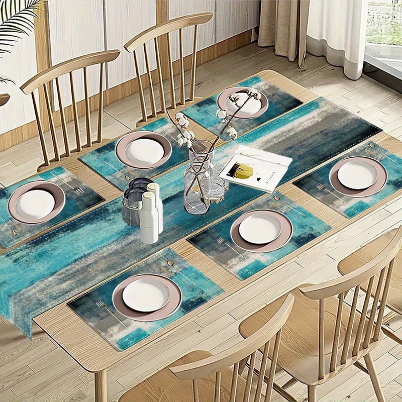 Conjunto de Toalhas de Mesa e  - Linen Table Runner avaliação e preço