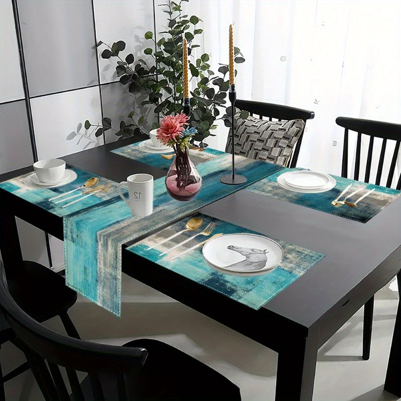 Conjunto de Toalhas de Mesa e  - Linen Table Runner avaliação e preço