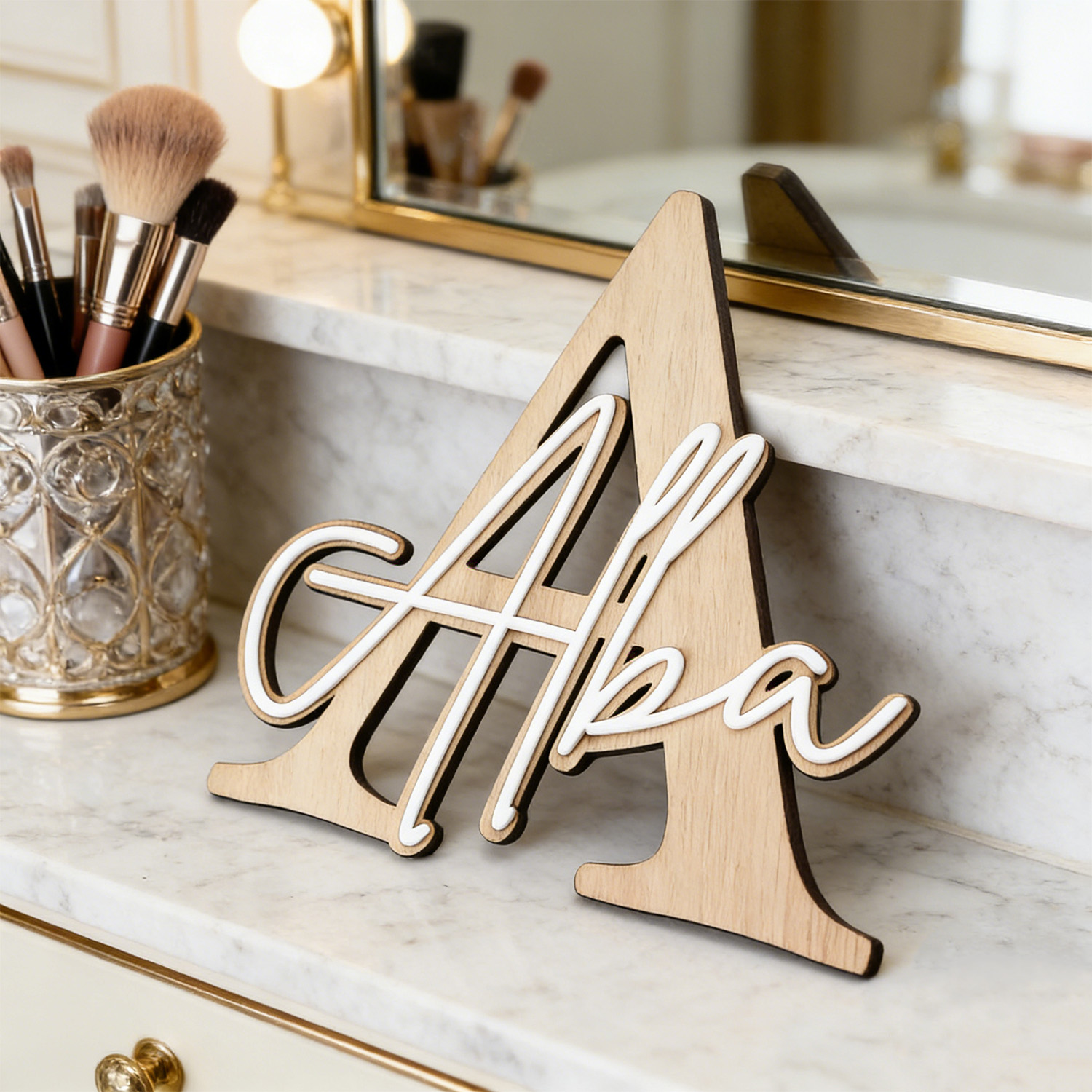 Placa Decorativa de Nome em Ma - Home Decor Inspo avaliação e preço