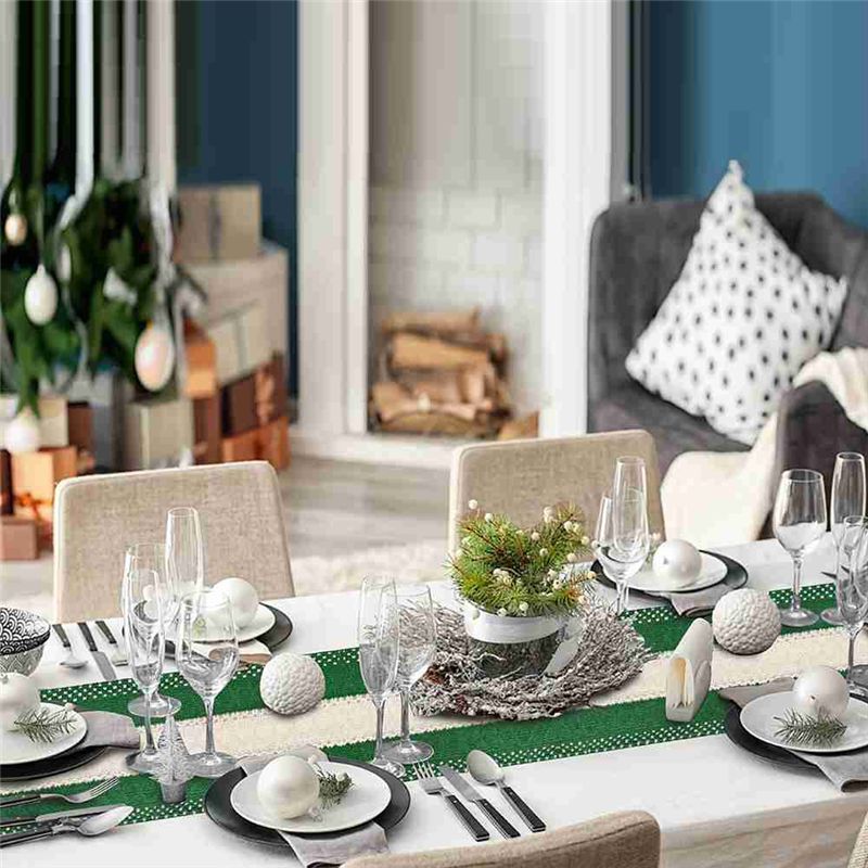 Caminho de Mesa Boho Farmhouse - Linen Table Runner avaliação e preço