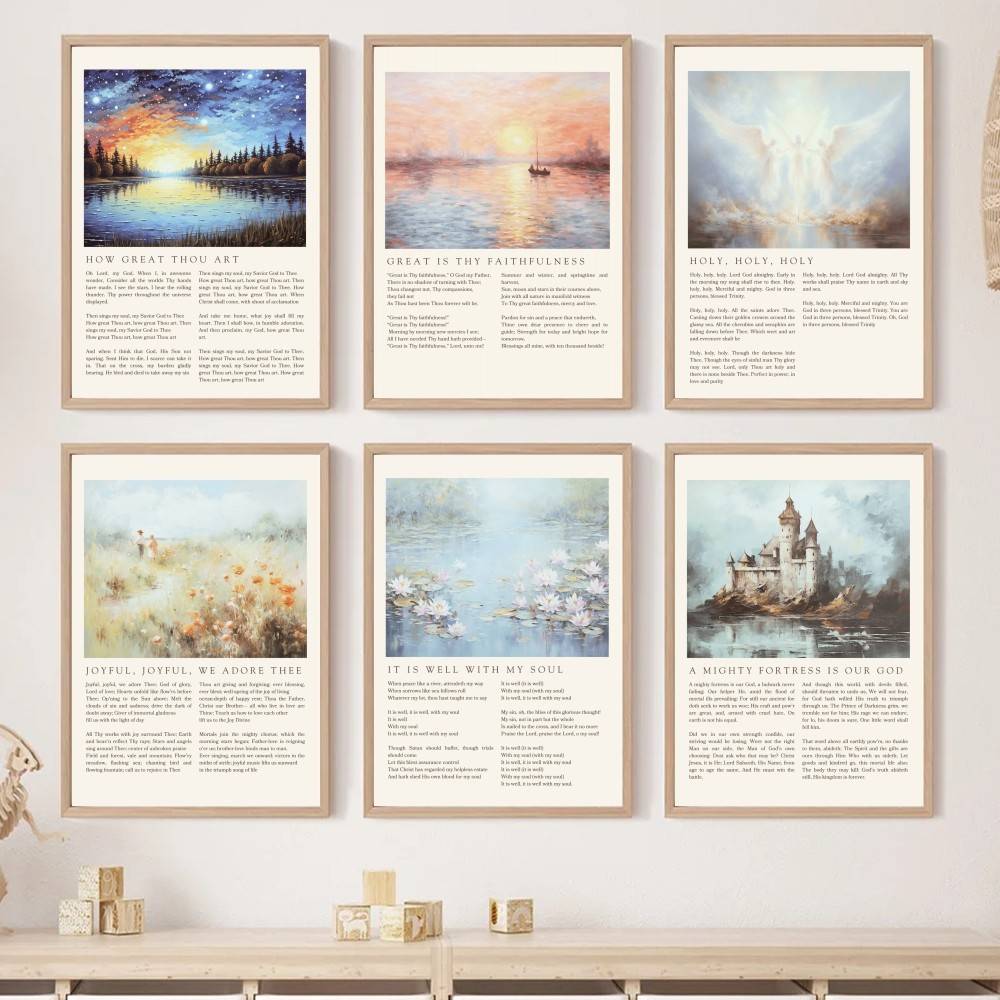 Pôster de Hino Cristão Amazing - Home Decor How To avaliação e preço