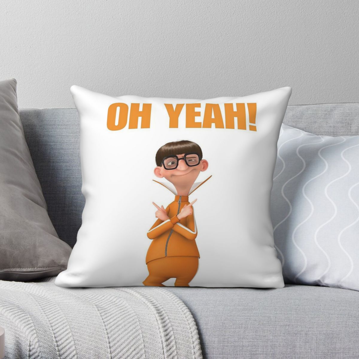 Oh sim fronha quadrada vetoria - Home Decor Vector avaliação e preço
