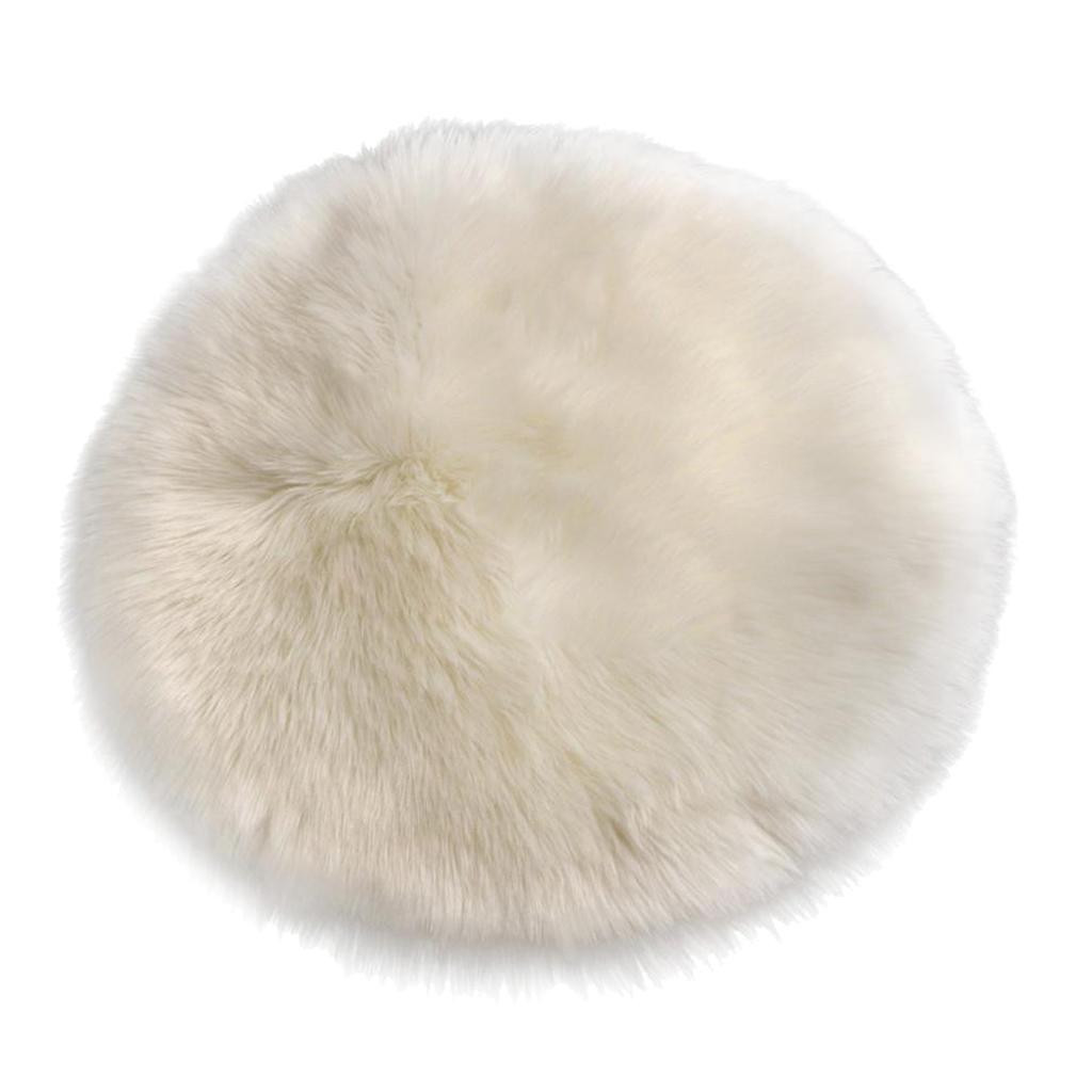 Luxo Faux Fur carneiro tapete, - Cowhide Rug Faux avaliação e preço